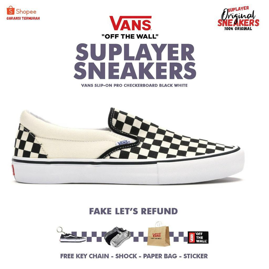 Vans Slip on Pro Checkerboard Original