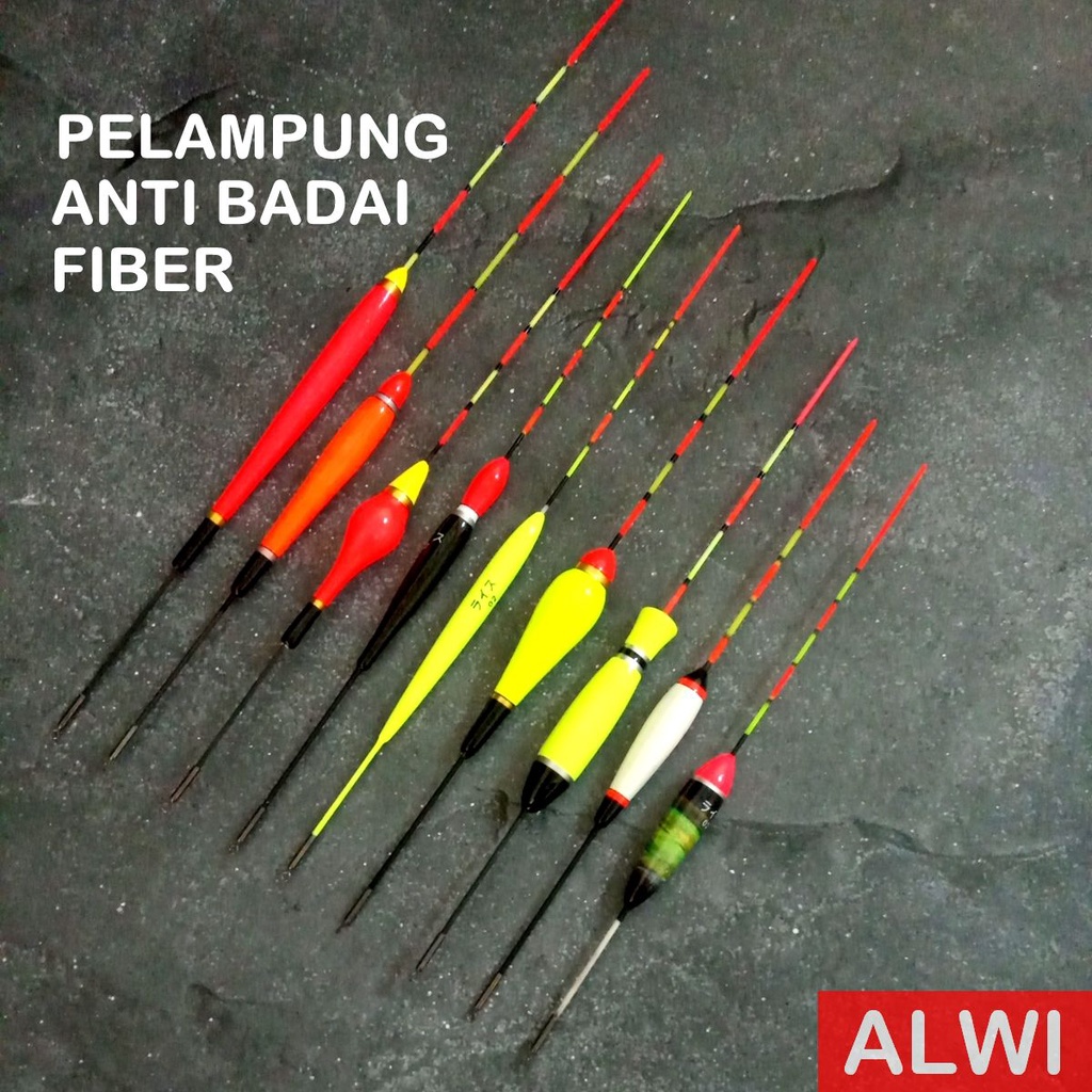 PELAMPUNG PANCING ANTI BADAI FIBER PANJANG