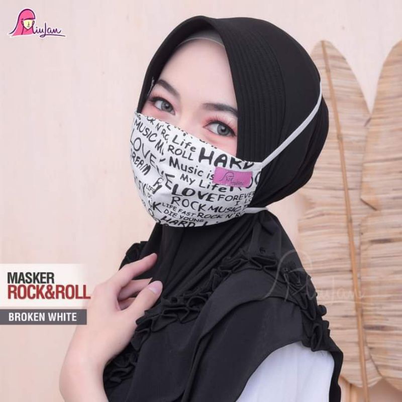 MASKER ROCK&ROLL by MIULAN | MASKER KATUN | MASKER MIULAN