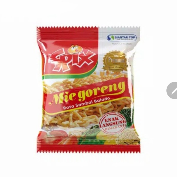

[per 10 bks] Spix Mie Mi Goreng Sambal Balado | renceng isi 10 bks