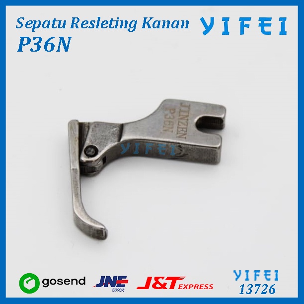 Sepatu Resleting Sisi Kanan P36N (Mesin Jahit High Speed Industri)/YIFEI-13726