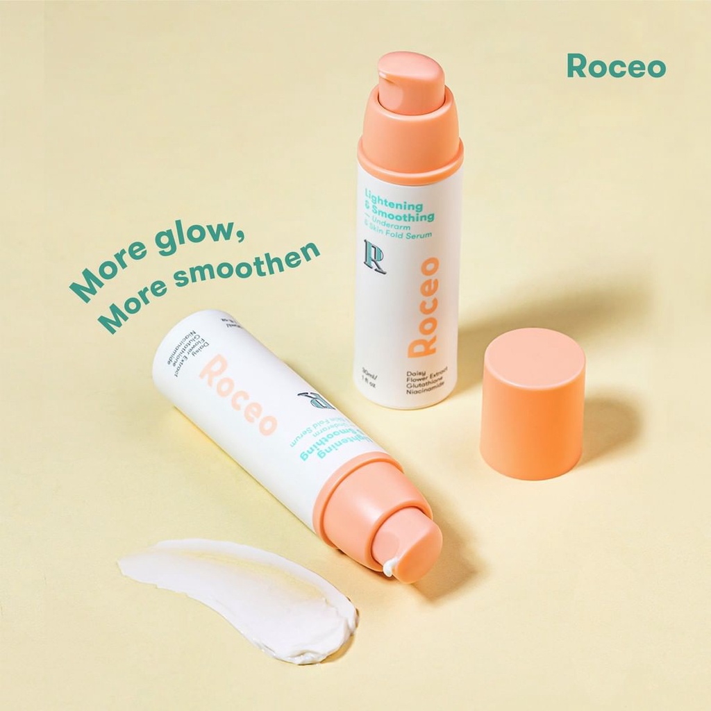 ROCEO Lightening &amp; Smoothing Underarm and Skinfold Serum 15ML &amp; 30ML (BPOM)