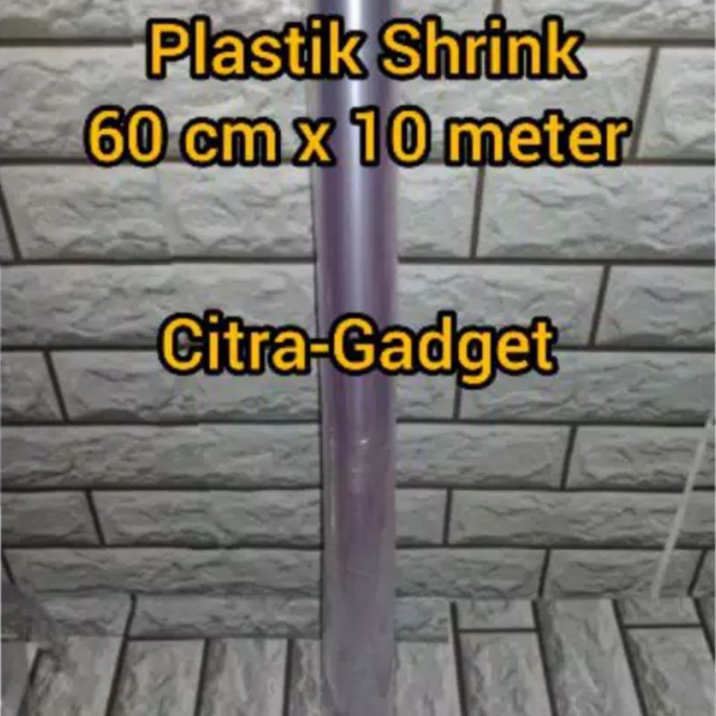 

Plastik segel / plastik Shrink 60cm x 10meter untuk bungkus parcel