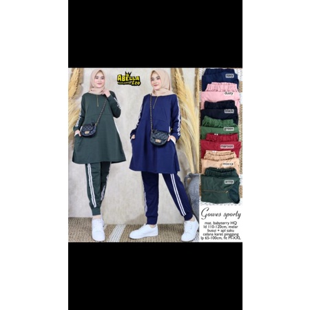 GOWES SPORTY BY ABELLA HIJAB