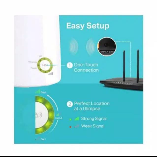 TP-LINK TL-WA854RE / WA850RE Wireless Universal Extender Versi New olo