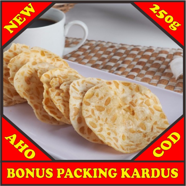 

Keripik Tempe SAGU 250gr - Aho Snack