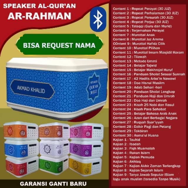 Speaker murotal Alqur'an