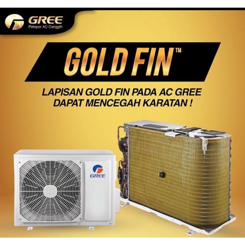 AC GREE 3/4 PK GWC-07MOO5S NON INVERTER + INSTALASI PEMASANGAN Bergaransi resmi