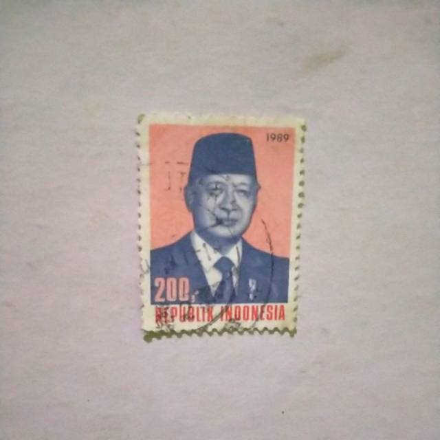 PERANGKO KUNO REPUBLIK INDONESIA 200 TAHUN 1989