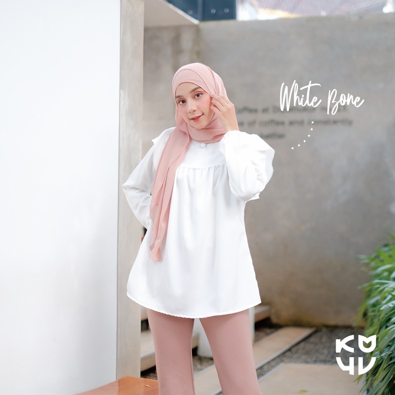 Koyu hijab Baju Atasan Kode Lily Top Blouse Hot Product