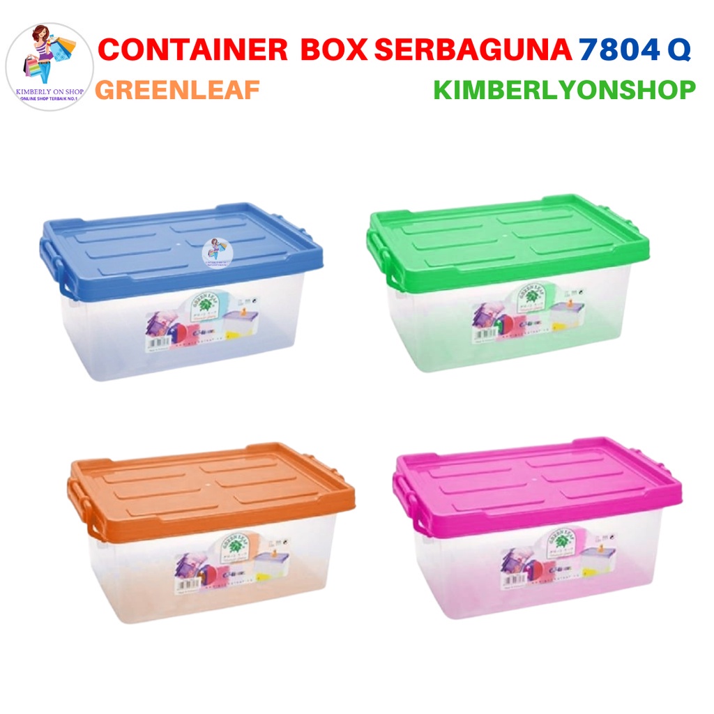 Container Box 9 Liter 7804 Green Leaf