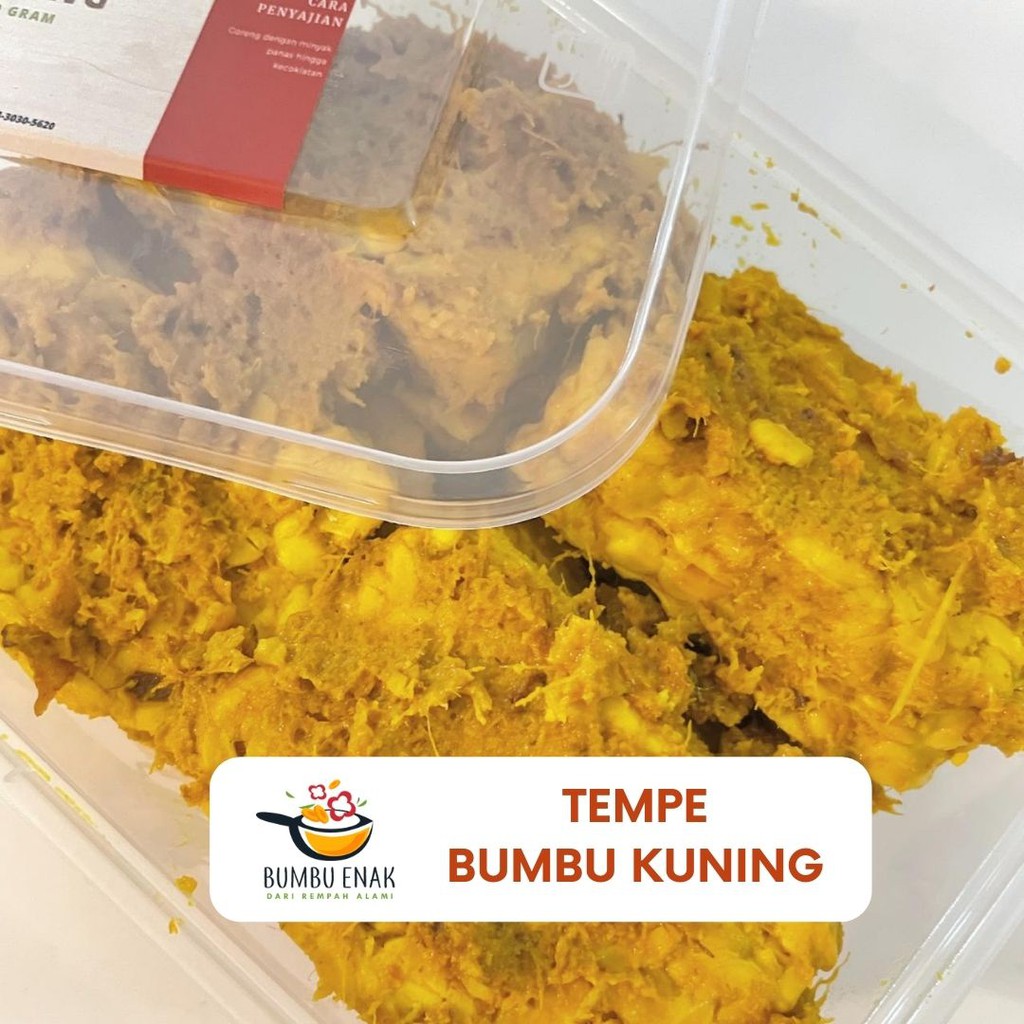 

Tempe Ungkep Bumbu Kuning Empuk Siap Goreng by Bumbu Enak
