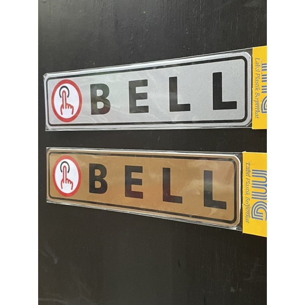 

SignBoard Signage PVC Stiker Tempel Bell Premium (cocok untuk outdoor indoor)