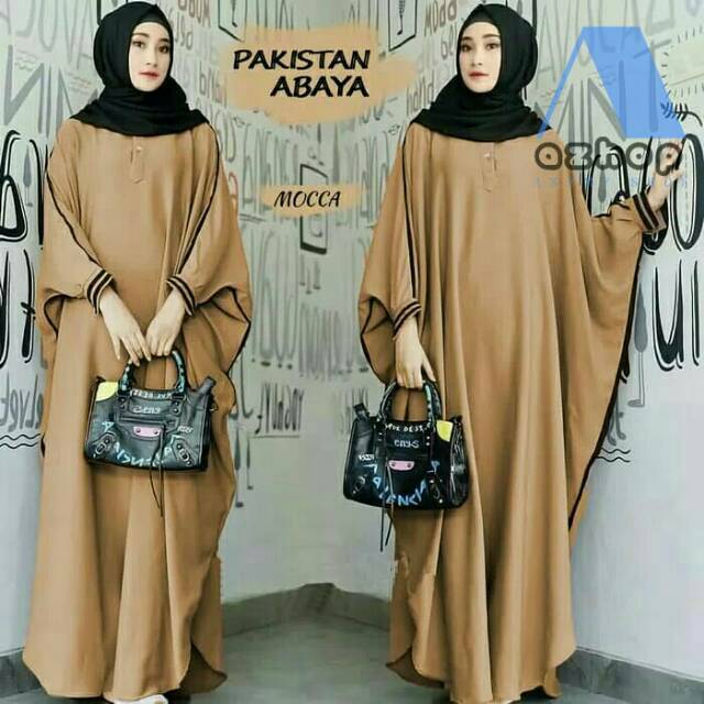PAKISTAN ABAYA DRESS BAJU MUSLIM WANITA