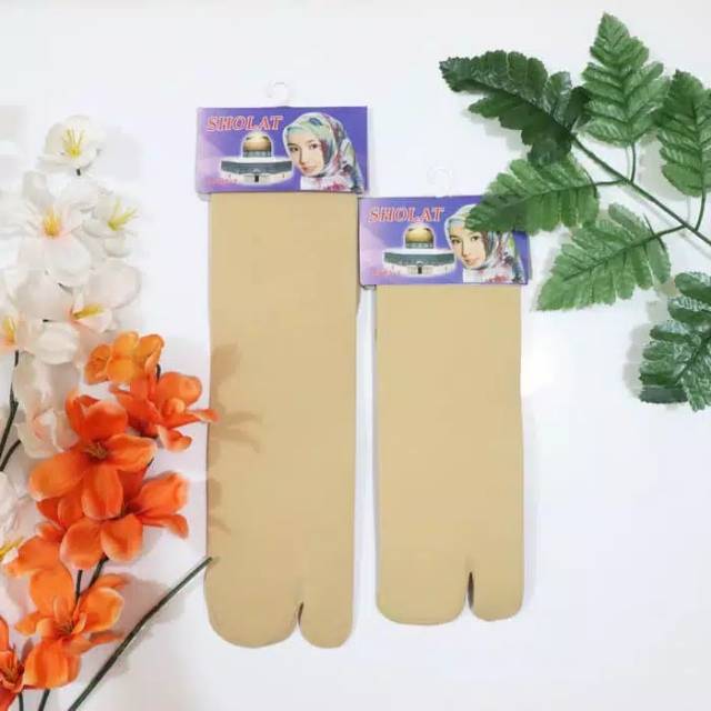 kaos kaki tipis jempol panjang / pendek stocking jempol polos