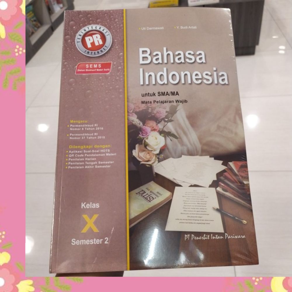 

Buku pr intan pariwara bahasa Indonesia kelas 10
