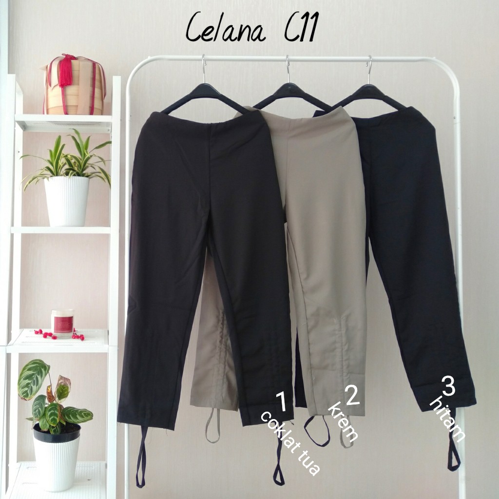 CELANA PANJANG WANITA KEKINIAN TRENDY C11 | Shopee Indonesia