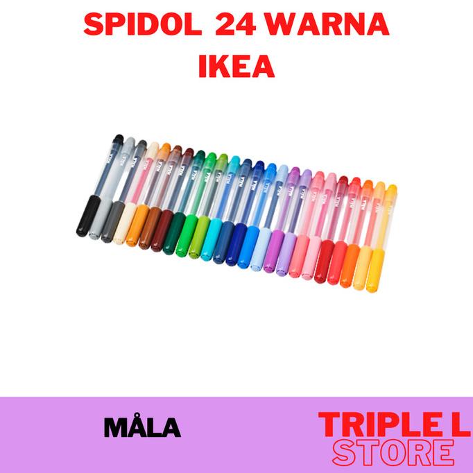 

Spidol Warna Campuran 24 Pcs Warna Mewarnai