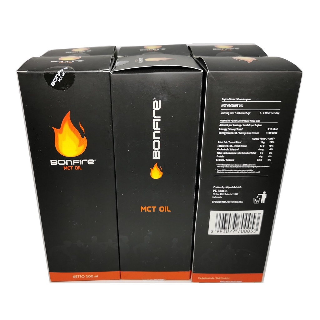 

MCT OIL BONFIRE 500ML KETOFRIENDLY