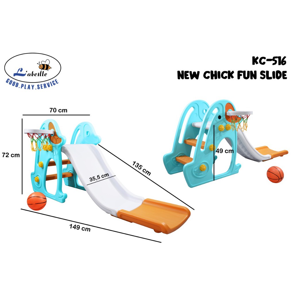 Labeille Slide Chick Fun KC-516 - Perosotan Anak