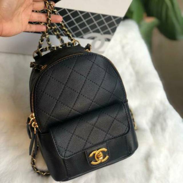 chanel mini backpack