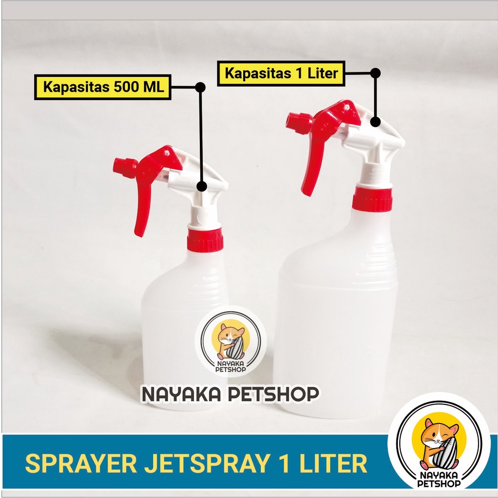 Hand Sprayer JetSpray 1 Liter Semprotan Burung Botol Semprot Air Disinfektan Tanaman Jet Spray