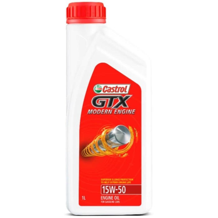 Oli Mesin Castrol GTX ME Bensin 15W - 50 SM/CF 1 lt -54296-