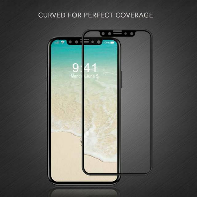 Tempered Glass IPhone X 5D /Tg iPhone x /IPhone X / Pelindung layar iPhone x