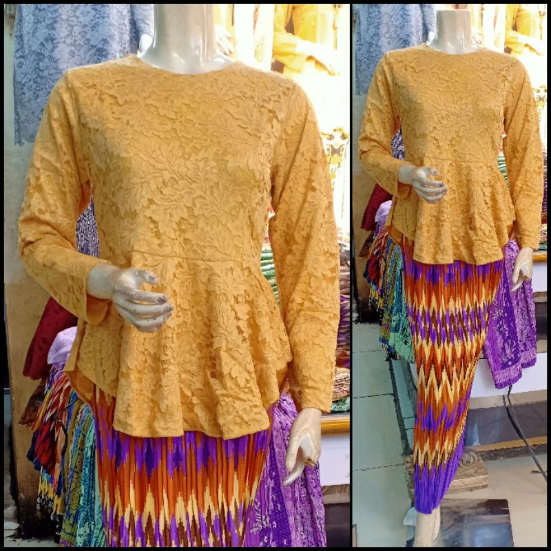 KEBAYA/KEBAYA MODERN/KEBAYA BALI/KEBAYA TERBARU 2020/SET BORKAT/KEBAYA BROKAT/KEMEJA BATIK COUPLE TA