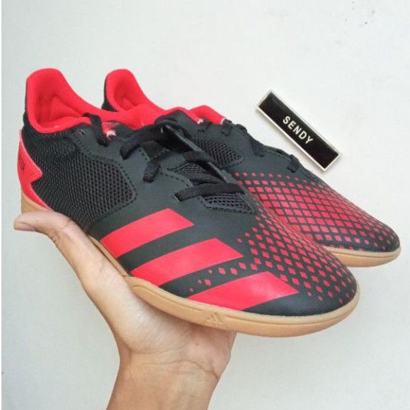 Adidas Predator 20.4 IN Sala J Black EF1979 Sepatu Futsal Adidas Original Sepatu Futsal Anak Junior