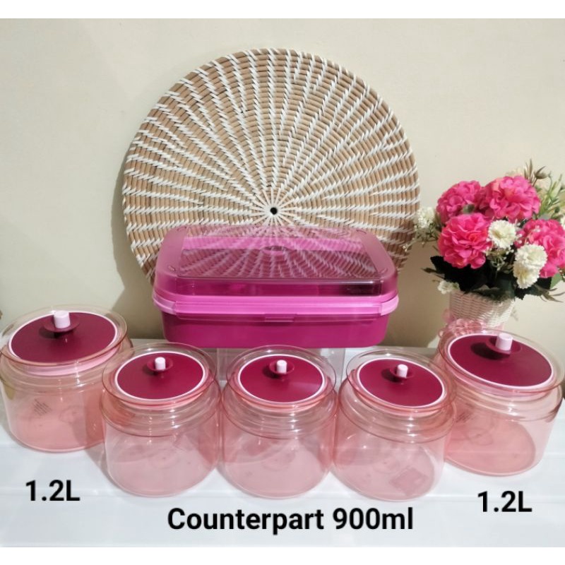 Jual Counterpart Tupperware/Counterpart Ungu Tupperware/toples ...