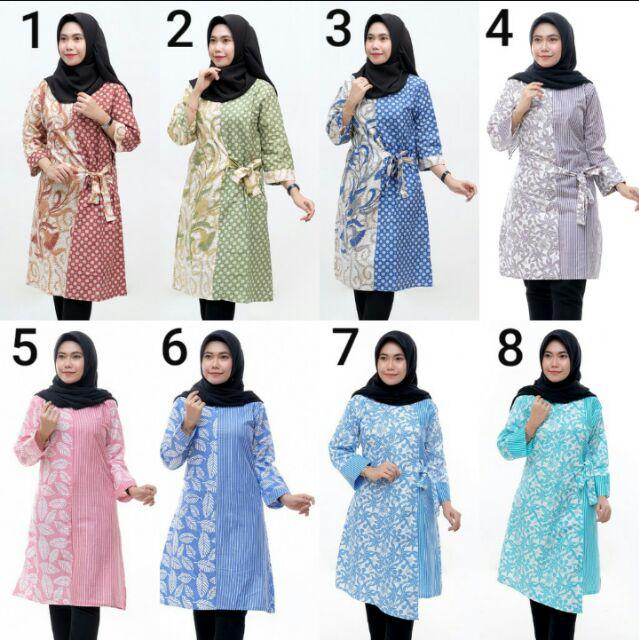 Atasan Batik Dolby Dolbi Dobby Doby Tenun Sutra Tulis Halus Katun Atbm Baron ,sarombit Atasan