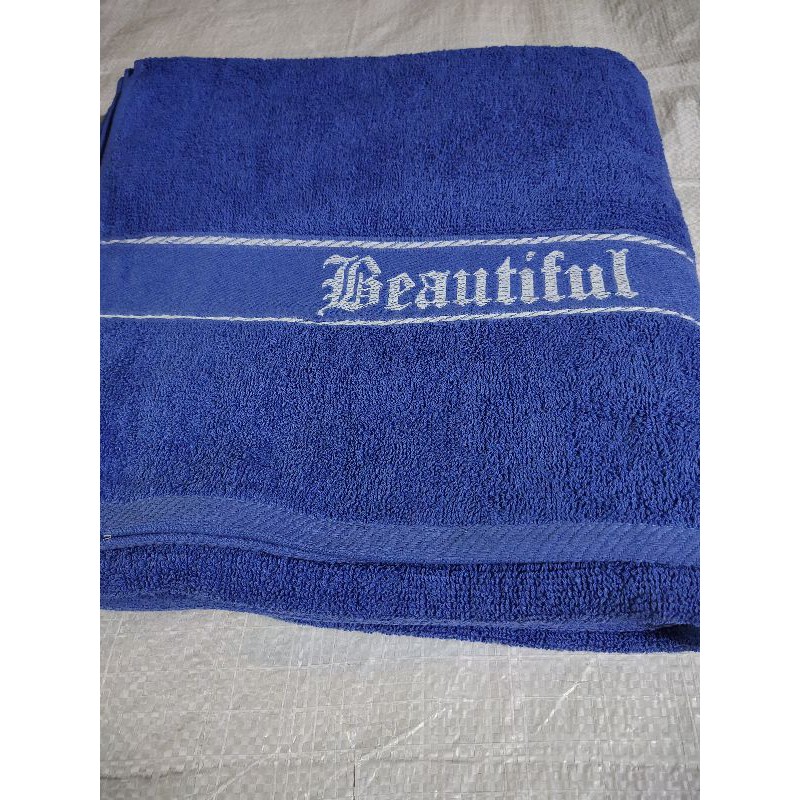 HANDUK MANDI BEAUTIFUL / HANDUK MANDI BEAUTY / HANDUK UKURAN 70 X 140