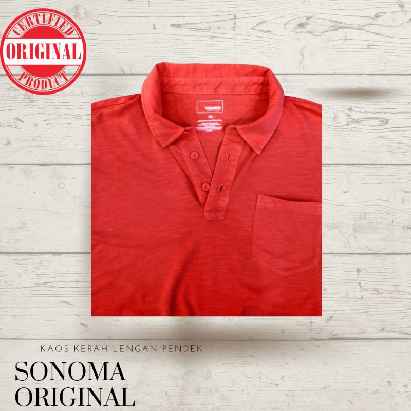 KAOS KERAH SONOMA