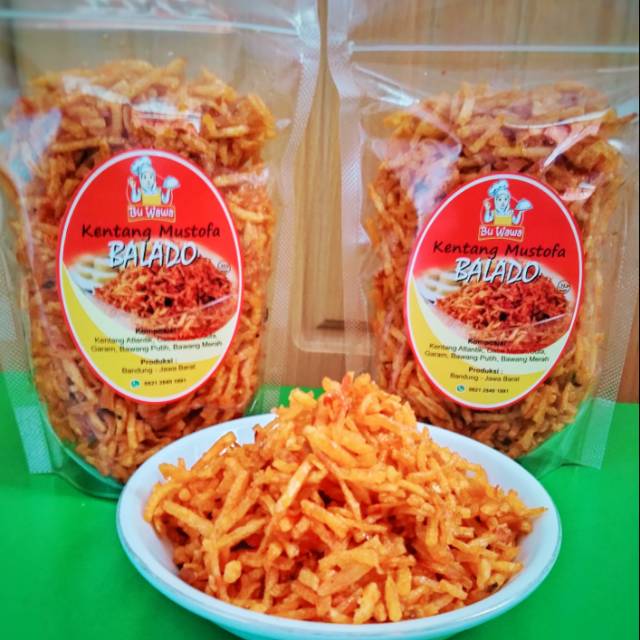 

Kentang Mustofa "Bu Wawa" (Balado)