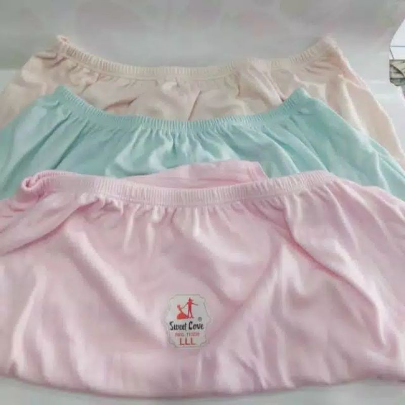 CELANA DALAM WANITA JUMBO I CELANA DALAM SWEET LOVE L XL XXL XXXL / cd jumbo cd katun tebal cd ibu h