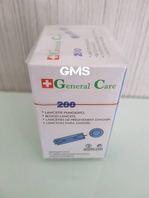 Blood Lancet 28G isi 200 pcs General Care