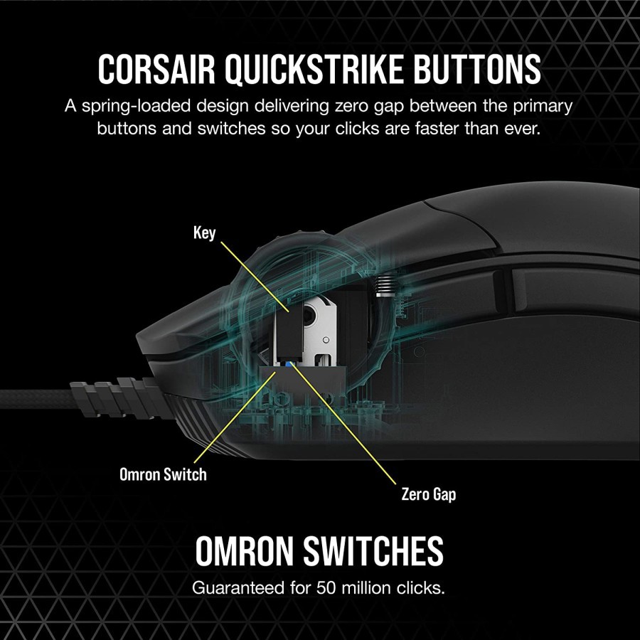 Corsair Sabre Pro RGB Ultra-Lightweight Gaming Mouse