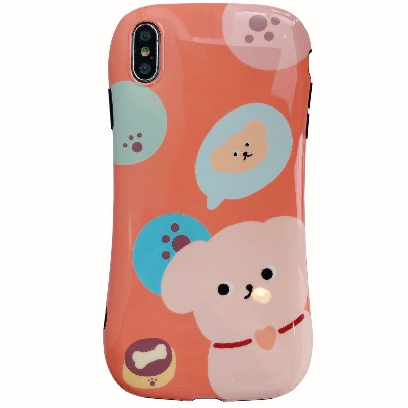 Casing Soft Case Iphone Xs Max Motif Anak Anjing Kecil Lucu
