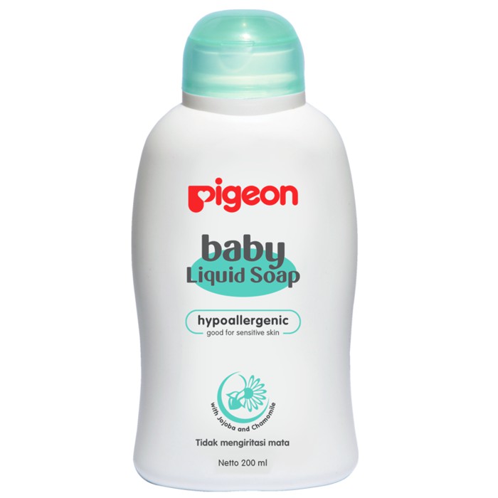 Baby Liquid Soap PIGEON 200ml / Sabun Mandi Bayi