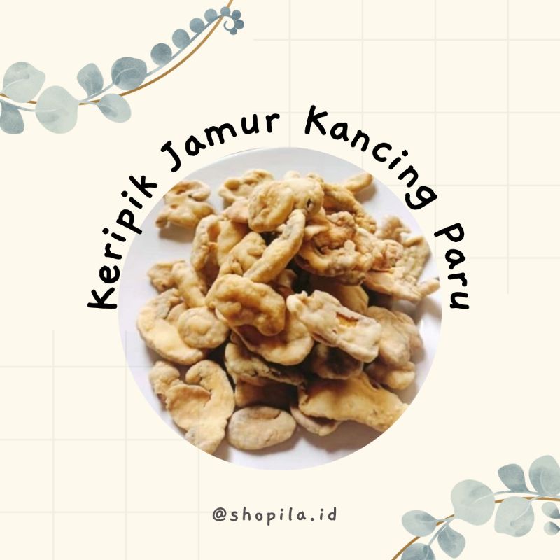 

Keripik Jamur Kancing Paru By Shopila