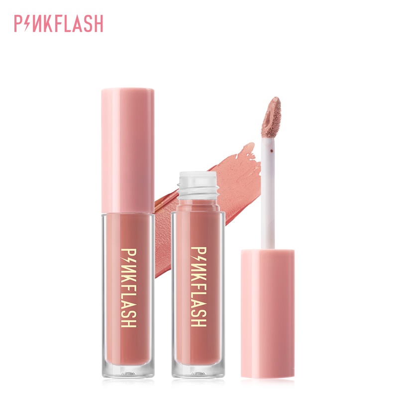 PINKFLASH Matte Lipstik Lembut Tahan Lama Pelembab Pigmentasi Tinggi 24 Colors Original Sachi Beaute