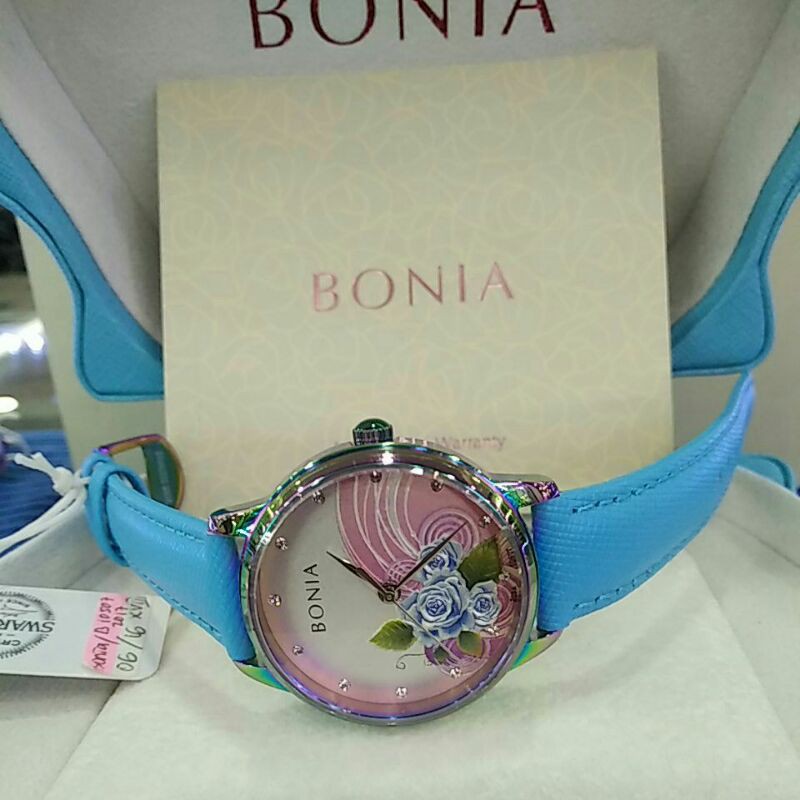 Jam Tangan Bonia Ladie biru BNB10507-2017