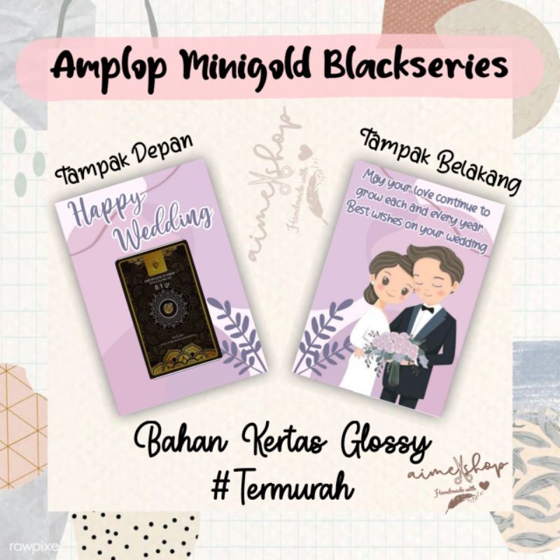 

AMPLOP MINIGOLD BLACKSERIES (TEGAK/PORTRAIT)