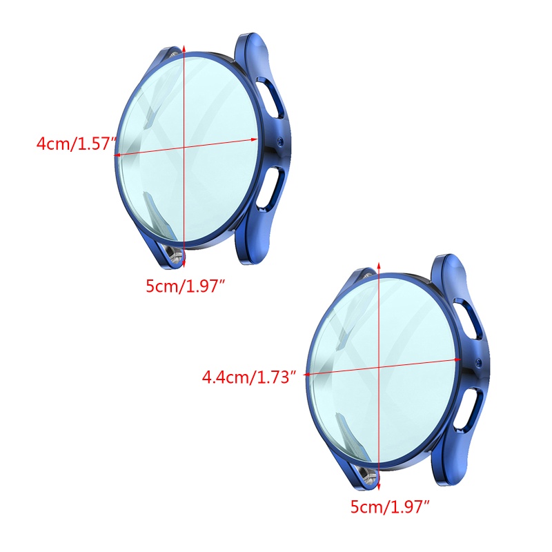 Btsg Pelindung Layar Untuk Case for Galaxywatch5 40/44mm Cover Frame Bumper for Shell