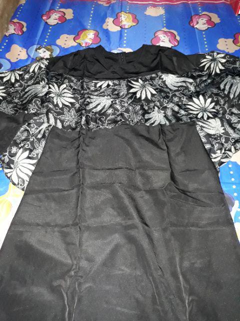 Cp Quinsy Couple Gamis Batik Quinsy Tunia