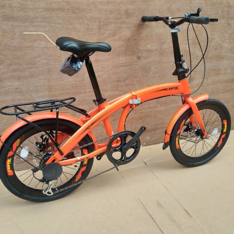 Sepeda lipat Exotic 20 inch ET 2026 SL DB VT