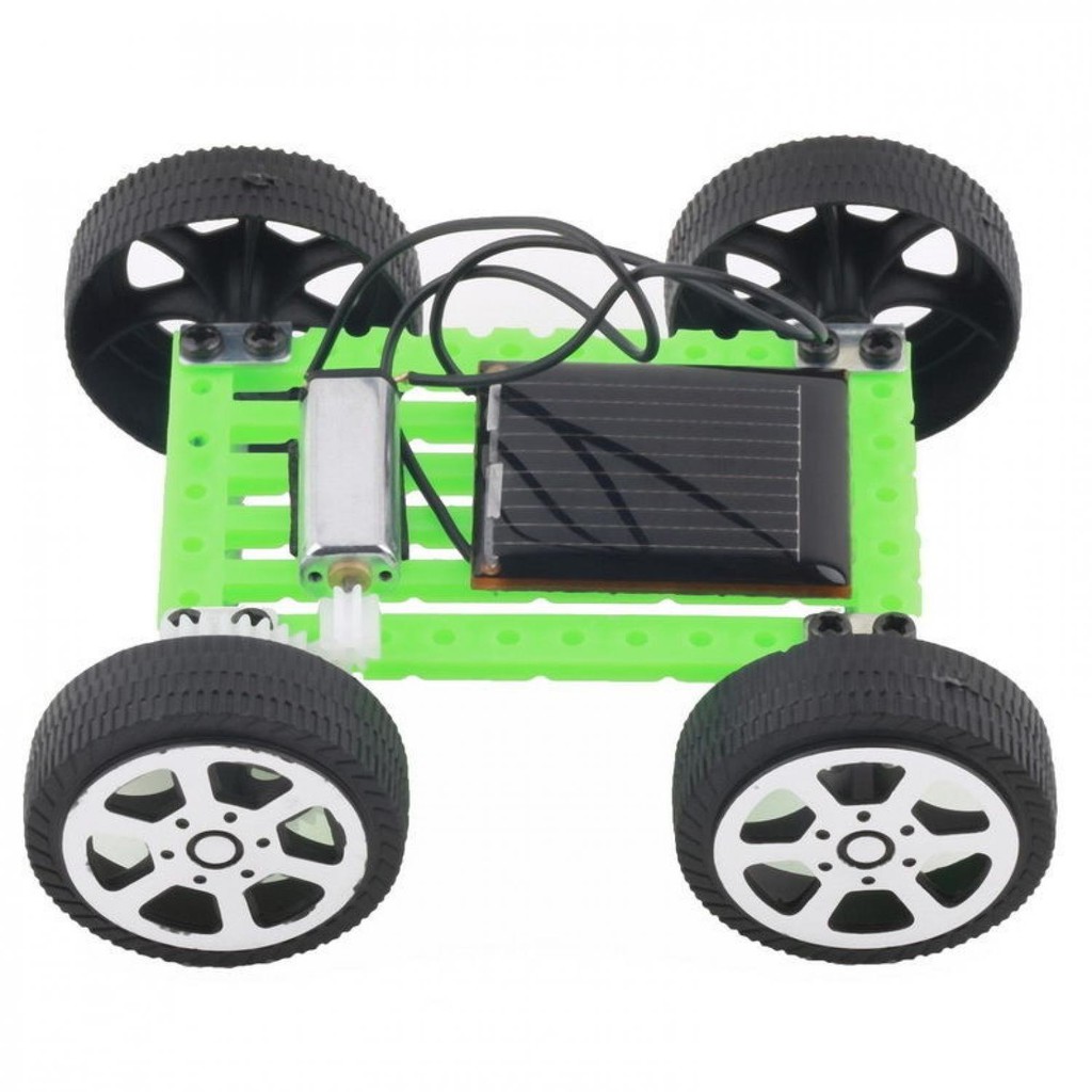 Mainan Mobil Edukasi / Mini Solar Toy DIY Car Children Puzzle IQ Robot