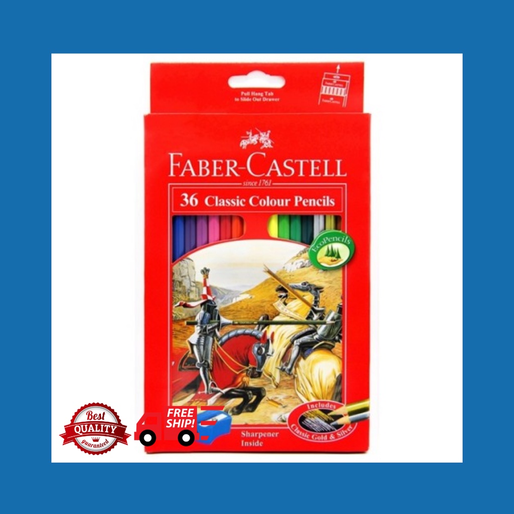 

Faber-Castell Classic Colour Pencil 36L (FSC) 115856