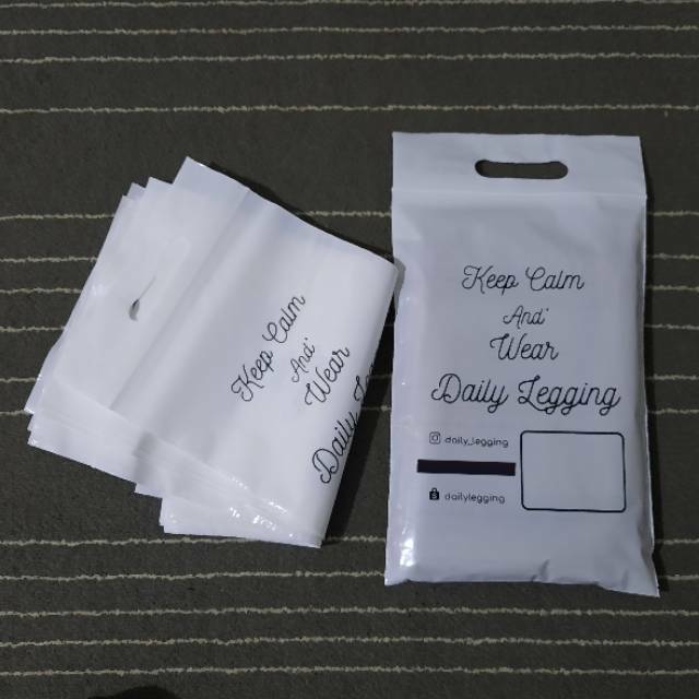 

(20x30) Sablon Packaging Plastik Ziplock 1 warna